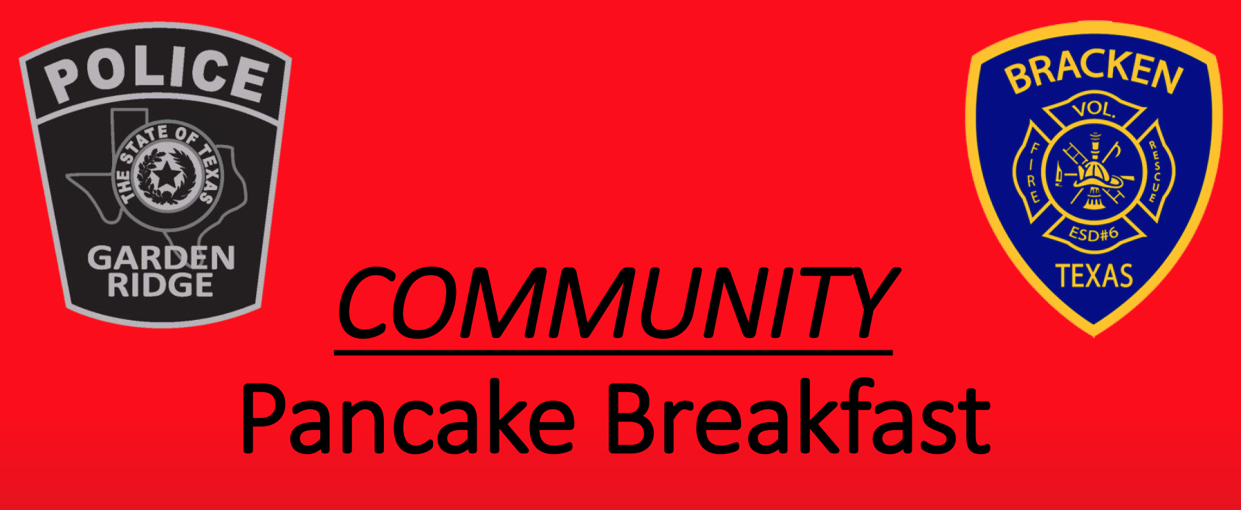 Community Pancake Breakfast